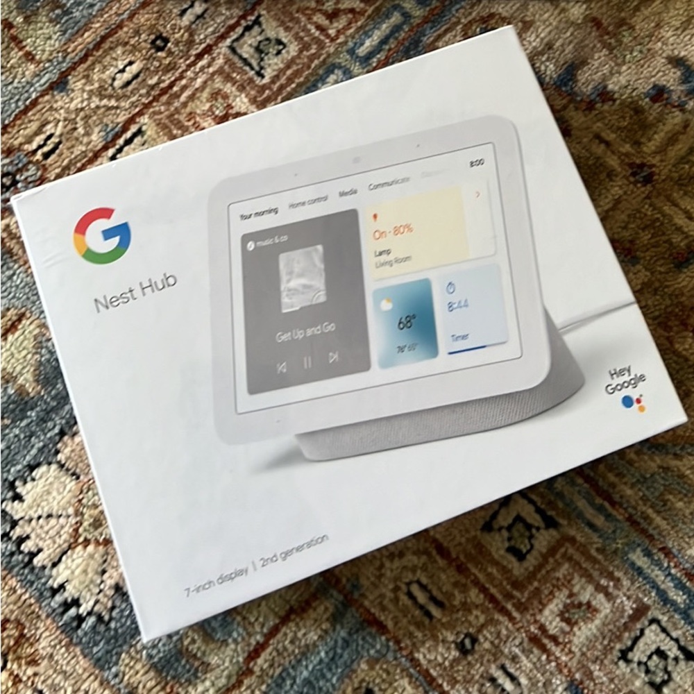 Google Nest Hub 2nd Gen 7 inches